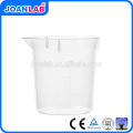 JOAN LAB Vaso de medición de plástico caliente de la venta 30ml PP para el uso del laboratorio